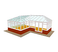 Conservatory - P-Shape