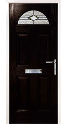 Composite front door - Austrian Black