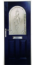 Composite front door - Sunset Blue