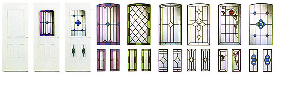 Door glazing options - Topaz range